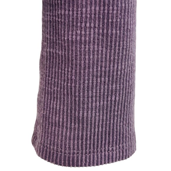 Free People Purple One-Shoulder Ribbed Asymmetrical Layering Top | Indie Sleaze - Picture 10 of 13